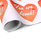 Sie werden geliebt geschenkpapier (Rolleneckpunkt)
