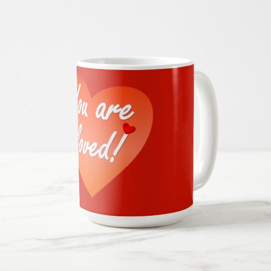 Sie werden geliebt kaffeetasse (VorderseiteRechts)