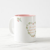 Sie werden geliebt Tasse (Vorderseite Links)