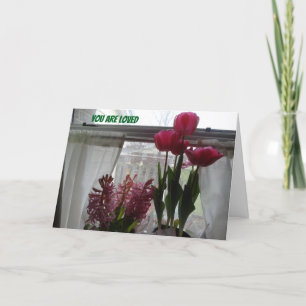 Sie werden geliebt und betet für ankündigung