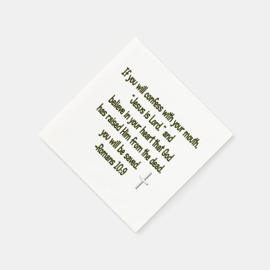 Sie werden Gerettet Serviette (Ecke)