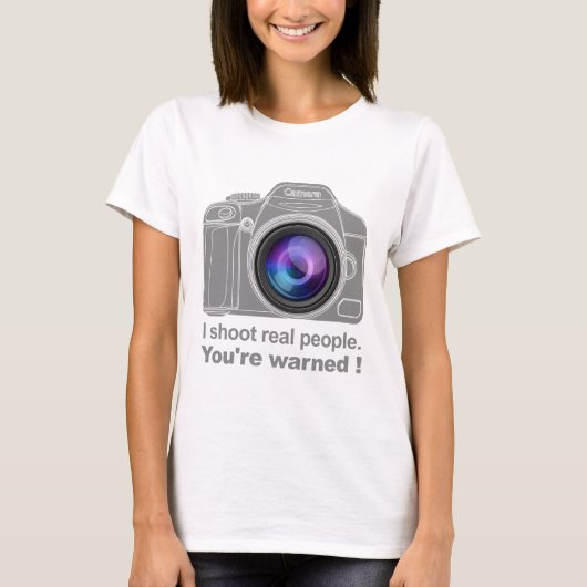 Sie werden gewarnt! T-Shirt (Vorderseite)