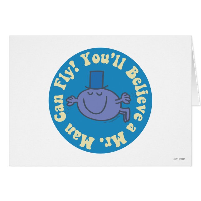 Sie werden glauben, dass ein Herr Mann fliegen kan (Vorderseite (Horizontal))