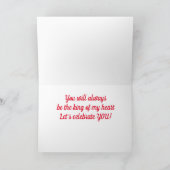 "SIE" WERDEN IMMER "MEIN KÖNIG" KARTE SEIN (Innenseite)