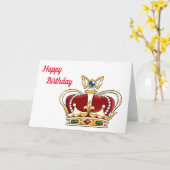 "SIE" WERDEN IMMER "MEIN KÖNIG" KARTE SEIN (Gelbe Blume)