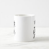 Sie werden in Bibel Verse moderne Christlich gemac Kaffeetasse (Mittel)