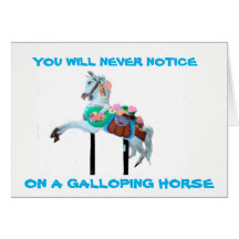 SIE WERDEN KEINE CAROUSEL-GREETING-KARTE BEKANNT M