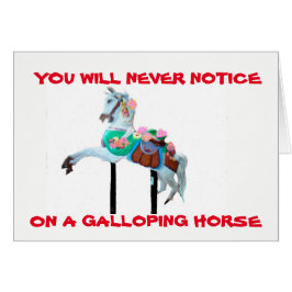 SIE WERDEN KEINE CAROUSEL-GREETING-KARTE BEKANNT M