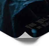 Sie werden meine - AI Fantasy Digital Art Print Poster (Ecke)