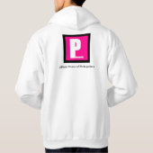 Sie werden, mit 'Pink'opolis bedeckt! Hoodie (Rückseite)