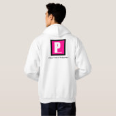 Sie werden, mit 'Pink'opolis bedeckt! Hoodie (Schwarz voll)