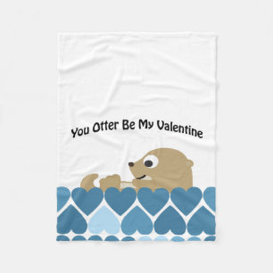 Sie werden nicht mein Valentin sein mit dem Herzen Fleecedecke