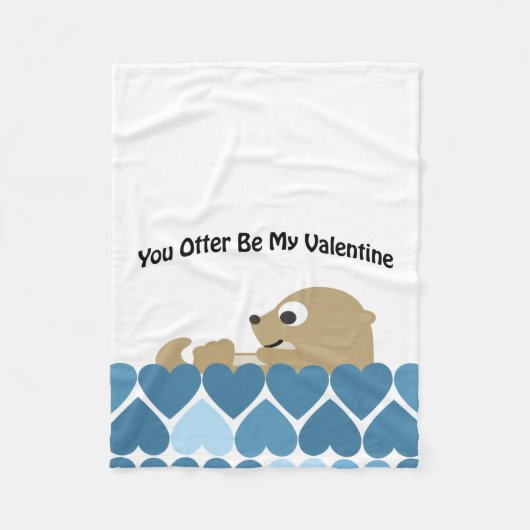 Sie werden nicht mein Valentin sein mit dem Herzen Fleecedecke (Vorderseite)