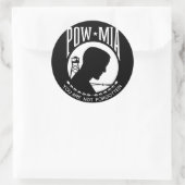 Sie werden nicht vergessen! runder aufkleber (Tasche)