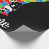 Sie werden niemals allein durch den Vater-Tochter- Geschenkpapier (Ecke)