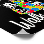 Sie werden niemals allein durch den Vater-Tochter- Poster (Ecke)