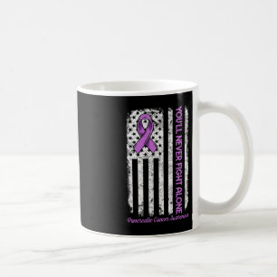 Sie werden niemals allein mit einer Flagge Bauchsp Kaffeetasse