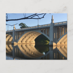 Sie werden niemals in South Bend Indiana Bridge ei Postkarte