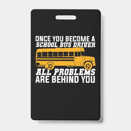 Sie werden Schulbusfahrer Ausweis (Vorderseite)