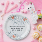 Sie werden seinen Namen Immanuel nennen, Weihnacht Pappteller (Party)