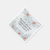 Sie werden seinen Namen Immanuel nennen, Weihnacht Serviette (Ecke)