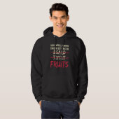 Sie werden sie an ihrem Bart Tzitzit Früchten erke Hoodie (Vorne ganz)