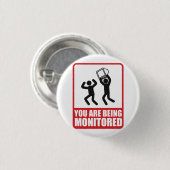 Sie werden überwacht button (Vorne & Hinten)
