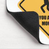 Sie werden überwacht mousepad (Ecke)