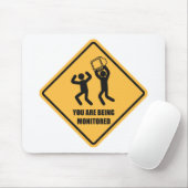 Sie werden überwacht mousepad (Mit Mouse)