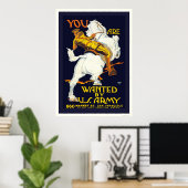 Sie werden von der US-Armee Gewollt Poster (Heimbüro)