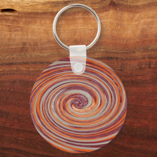 Sie werden von Groovy Paw Print Dog Walker geschät Schlüsselanhänger (Rückseite)