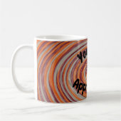 Sie werden von Groovy Swirl farbenfroher Mitarbeit Kaffeetasse (Links)