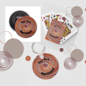 Sie werden von Groovy Swirl farbenfroher Mitarbeit Spielkarten