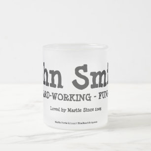 Sie werden von Ihnen geliebt - Tasse (Personalisie