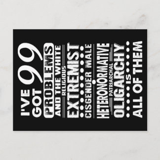 Sie werden wissen, wer Sie damit sind Postkarte