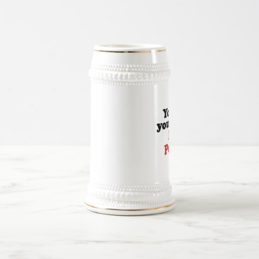 Sie wetten Ihr Dupa, das ich polnisch bin Bierglas (Mittel)