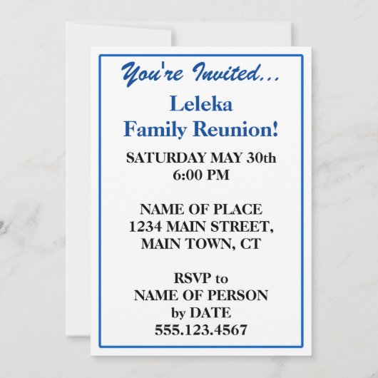 Sie wetten Ihr perohy Party Ukrainian Family Wiede Einladung (Rückseite)