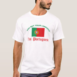 Sie wetteten Ihr Linguica T-Shirt
