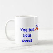 Sie wetteten Ihr süßes… Kaffeetasse (Links)