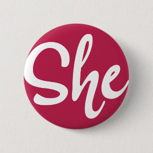 Sie White Design Button