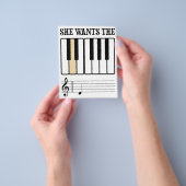 Sie will das D Klaviermusik Flyer (Gruppe)