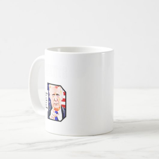 Sie Will den D Donald Trump 2024 Kaffeetasse (Vorderseite Links)