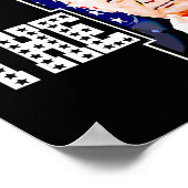 Sie Will den D Donald Trump 2024 Poster (Ecke)