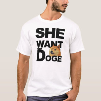 Sie will den Doge T-Shirt