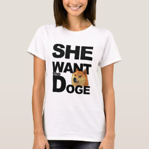 Sie will den Doge T-Shirt