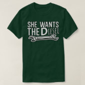 Sie will die T-Shirt (Design vorne)
