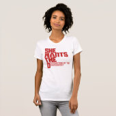 Sie will die Vernichtung des Patriarchats T-Shirt (Vorne ganz)