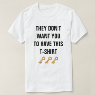 Sie will dir diesen T - Shirt nicht