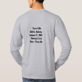 Sie wird annuliert gekommen T-Shirt (Rückseite)