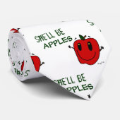 SIE WIRD ÄPFEL Krawatte SEIN (Gerollt)